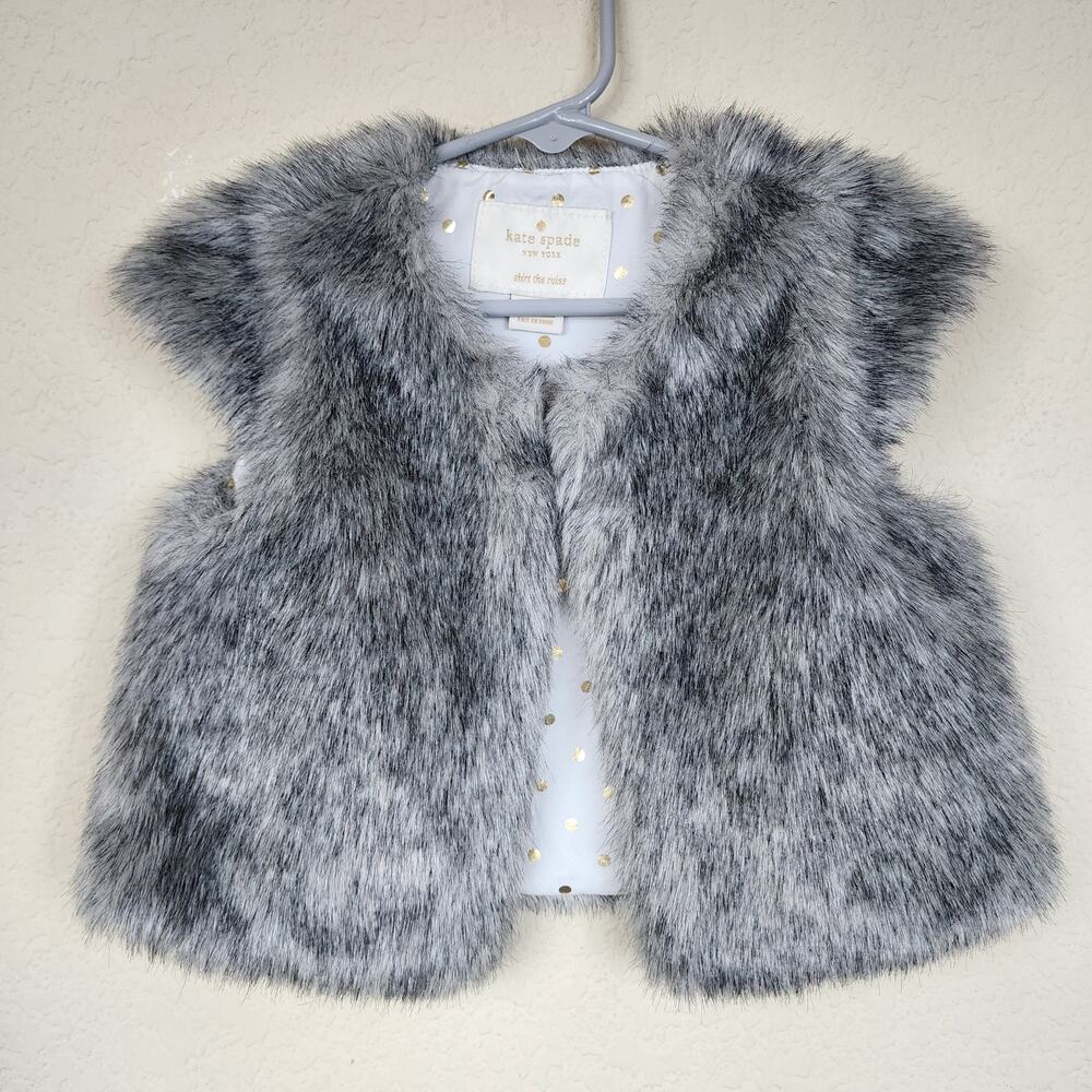 24 Months - Baby & Toddler Clothes - Kate Spade Fur Vest